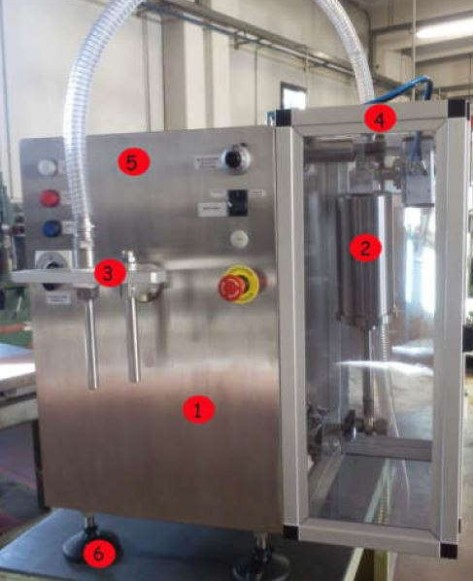 Riempitrice per sapone liquido