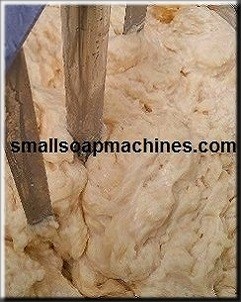Melangeur de fabrication du savon